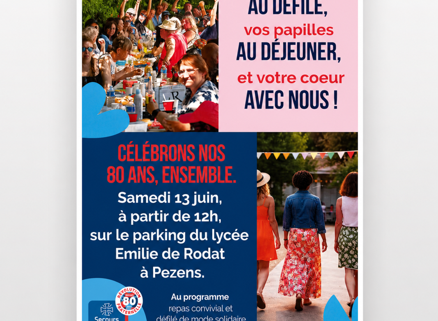 Le 80e  : Les Grandes Tablées